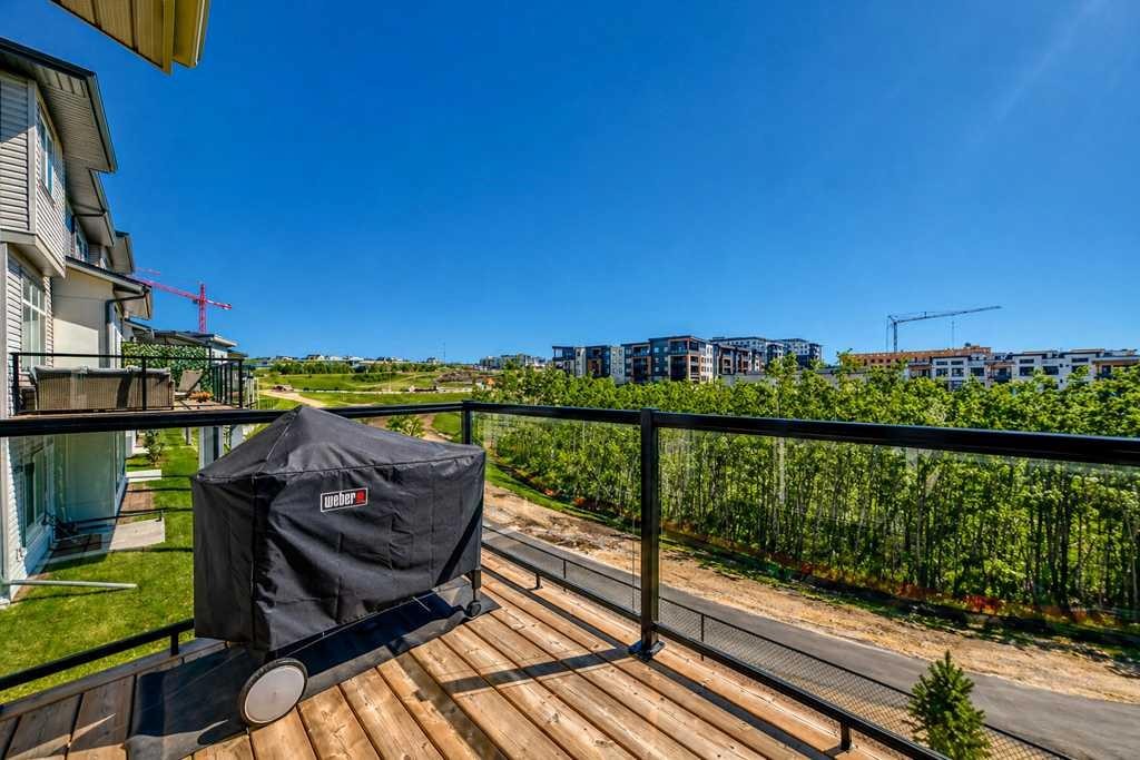 53 Spring Creek Common Sw, Calgary, AB - Outdoor With Deck Patio Veranda