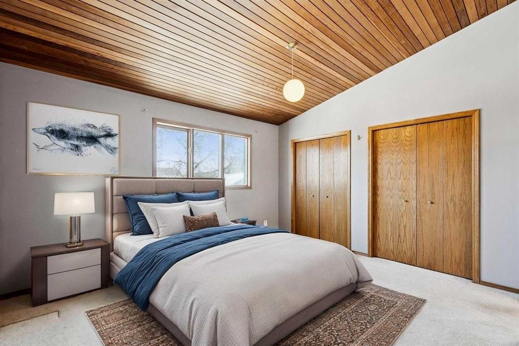 136 Scenic Acres Drive Nw, Calgary, AB - Indoor Photo Showing Bedroom