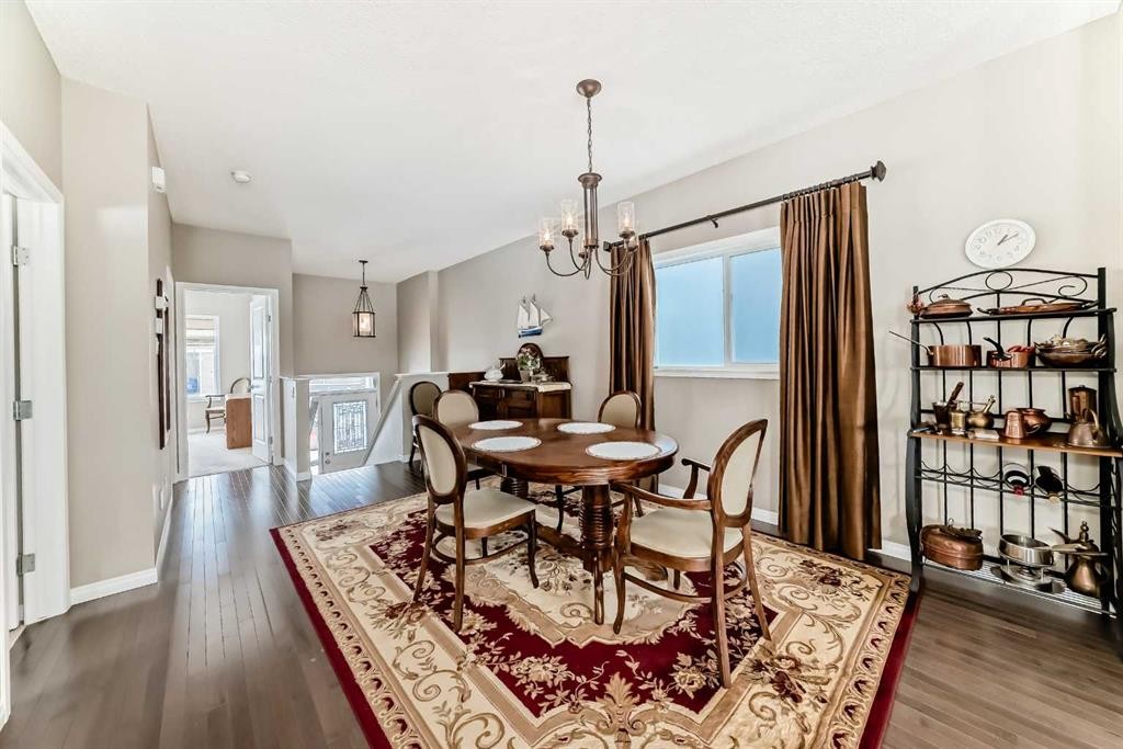 266 Fireside Place, Cochrane, AB - Indoor Photo Showing Dining Room