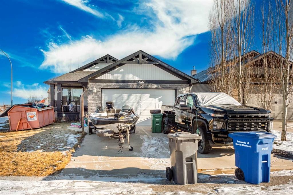 100 Willow Ridge Link, Diamond Valley, AB - Outdoor With Deck Patio Veranda