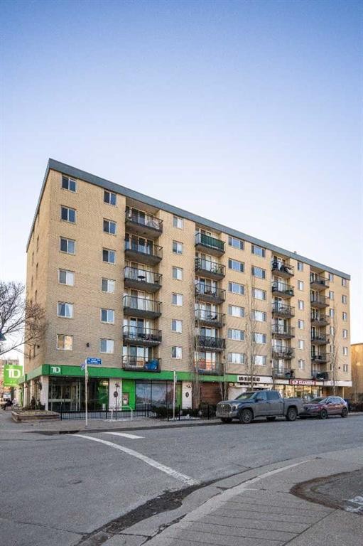 504-505 19 Avenue Sw, Calgary, AB - Outdoor With Balcony With Facade