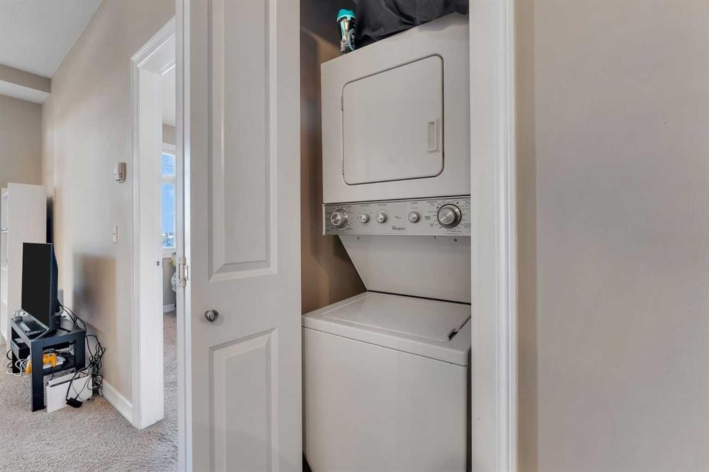 312-117 Copperpond Common Se, Calgary, AB - Indoor Photo Showing Laundry Room