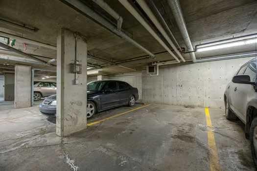 215-355 Taralake Way Ne, Calgary, AB - Indoor Photo Showing Garage