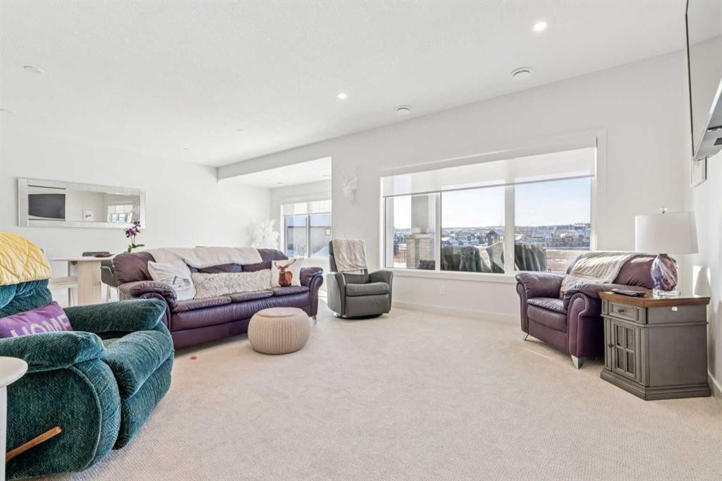 155 Sage Meadows View Nw, Calgary, AB - Indoor Photo Showing Living Room
