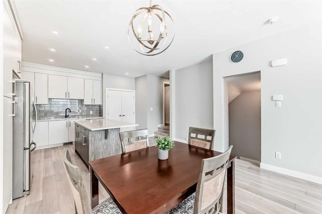 111 Redstone Crescent Ne, Calgary, AB - Indoor Photo Showing Dining Room
