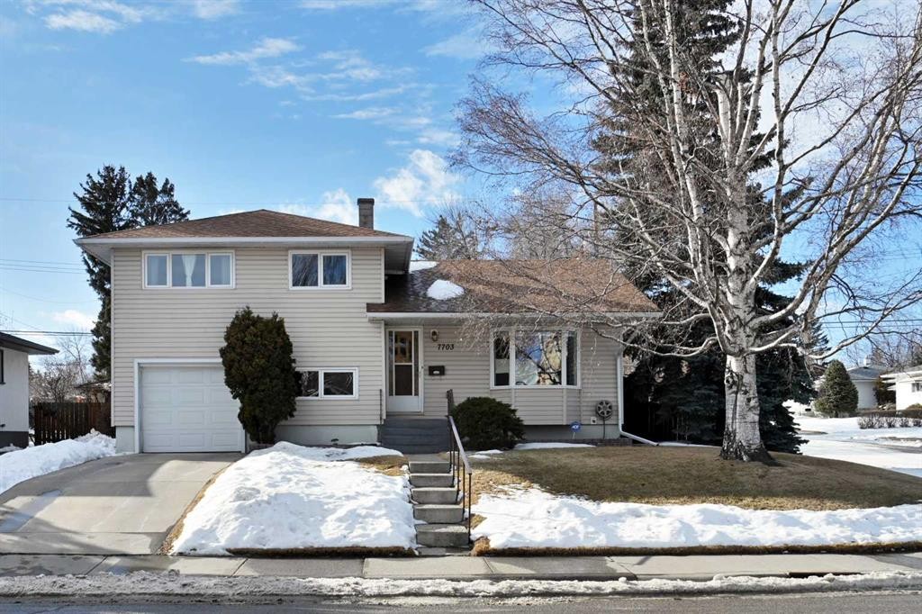 7703 5 Street Sw, Calgary, AB - Outdoor With Facade