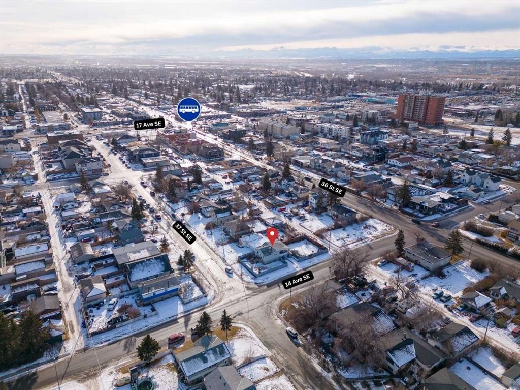 1501 37 Street Se, Calgary, AB - Outdoor With View