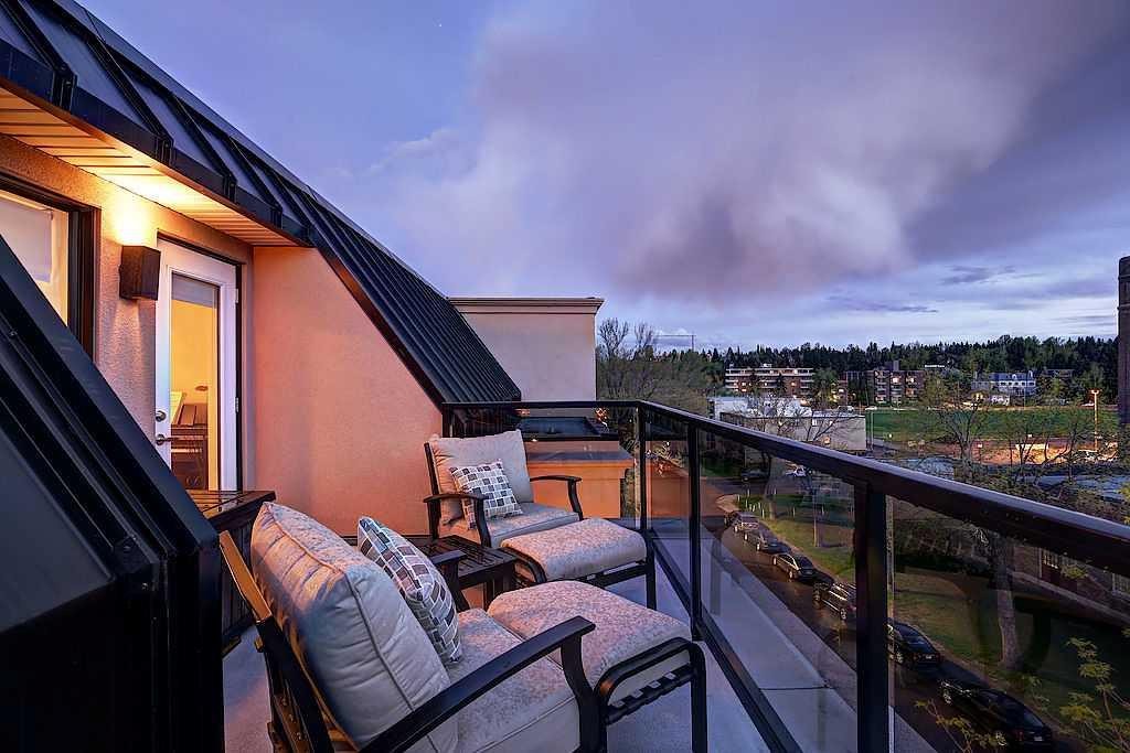 402-1730 5A Street Sw, Calgary, AB - Outdoor With Balcony With Exterior