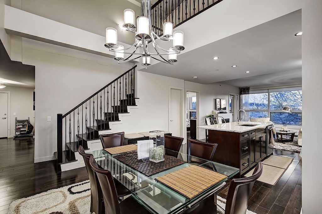 402-1730 5A Street Sw, Calgary, AB - Indoor Photo Showing Dining Room