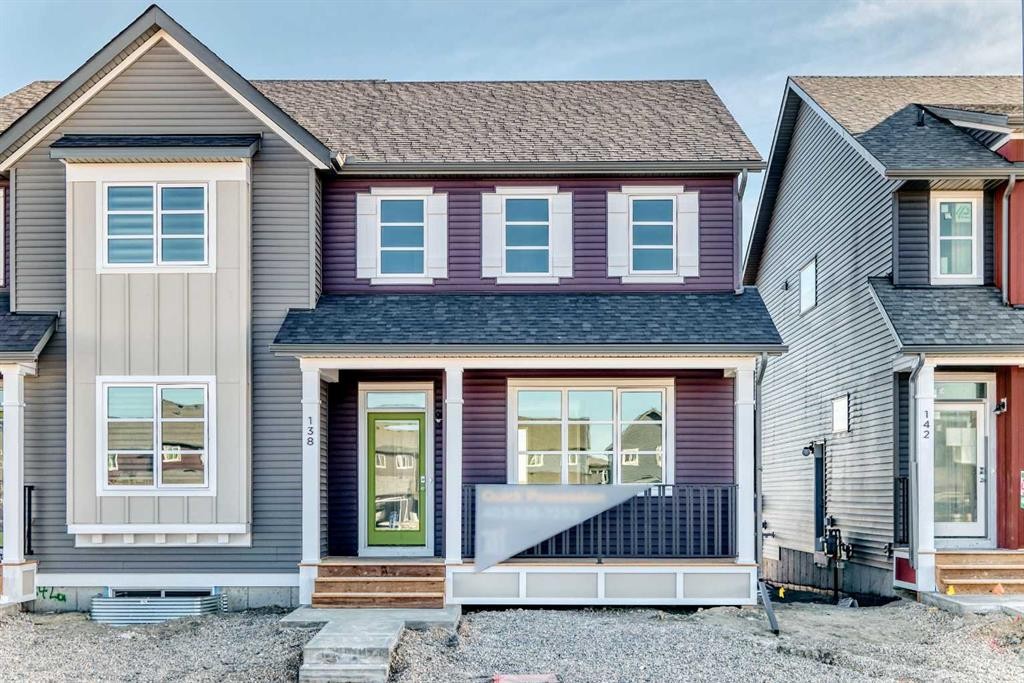138 Lanark Gate Se, Airdrie, AB - Outdoor With Facade