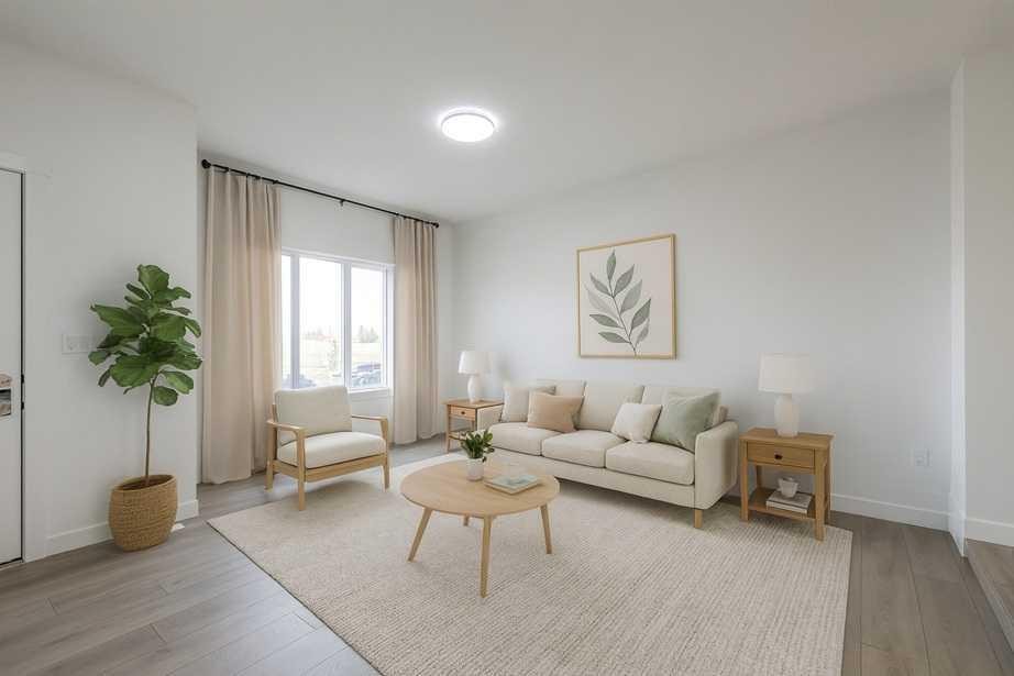 23 Tillotson Loop, Okotoks, AB - Indoor Photo Showing Living Room