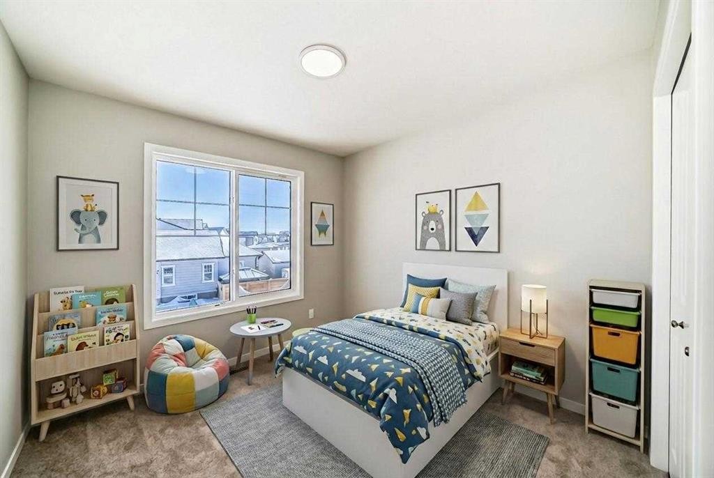 354 Ellen Park, Crossfield, AB - Indoor Photo Showing Bedroom