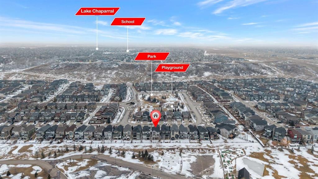 70 Chaparral Valley Square Se, Calgary, AB - Outdoor With View