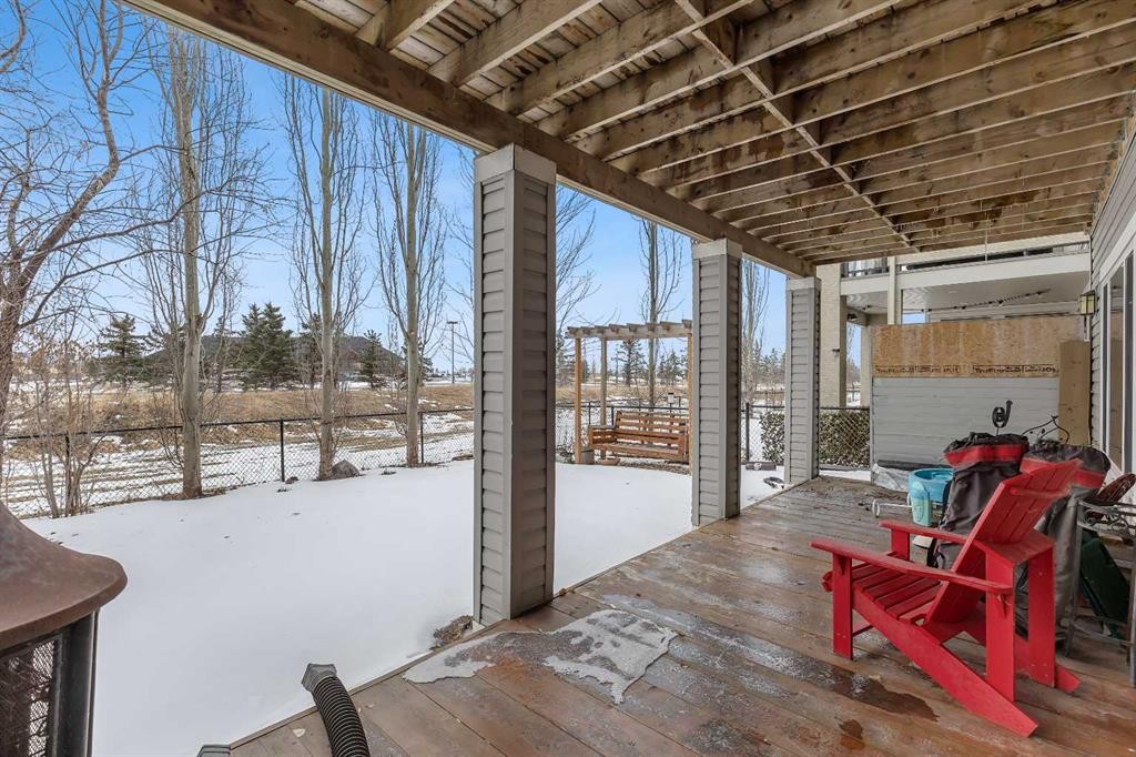 70 Chaparral Valley Square Se, Calgary, AB - Outdoor With Deck Patio Veranda With Exterior