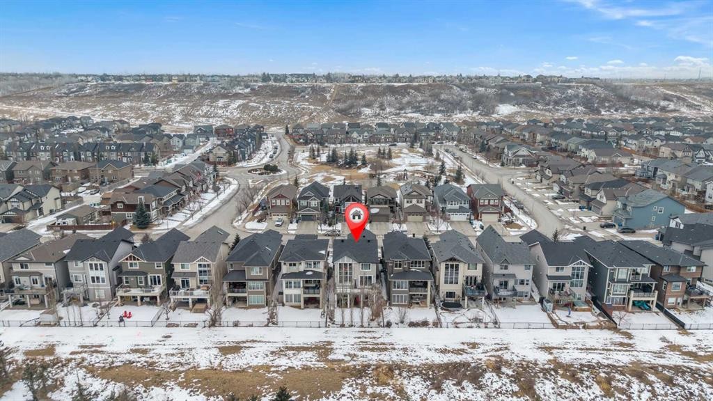 70 Chaparral Valley Square Se, Calgary, AB - Outdoor With View