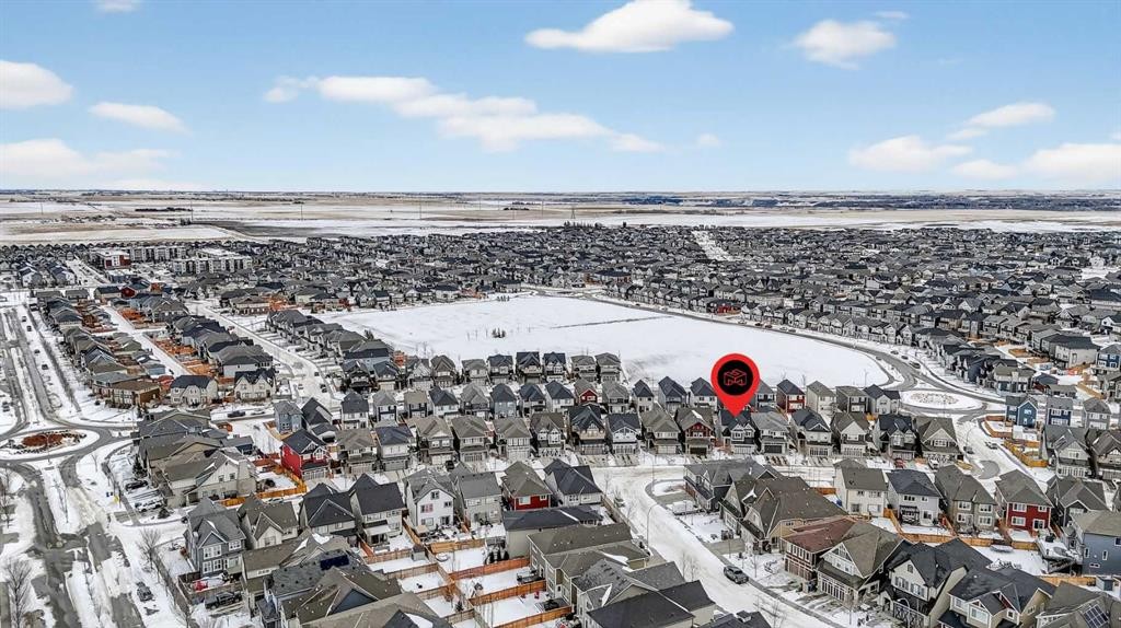 142 Masters Common Se, Calgary, AB - Outdoor With View