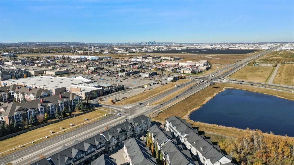 68 New Brighton Point Se, Calgary, AB - Outdoor With View