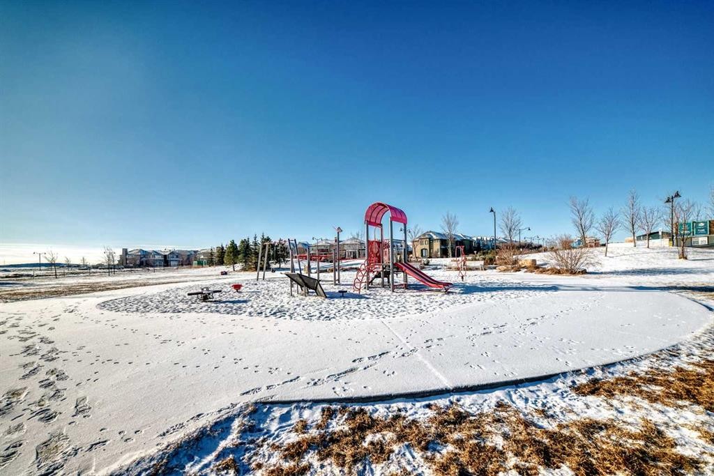 7121-1802 Mahogany Boulevard Se, Calgary, AB - Outdoor With View
