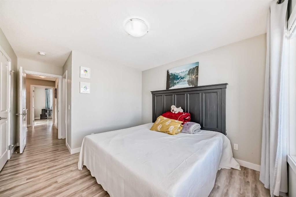 4143 Seton Drive Se, Calgary, AB - Indoor Photo Showing Bedroom