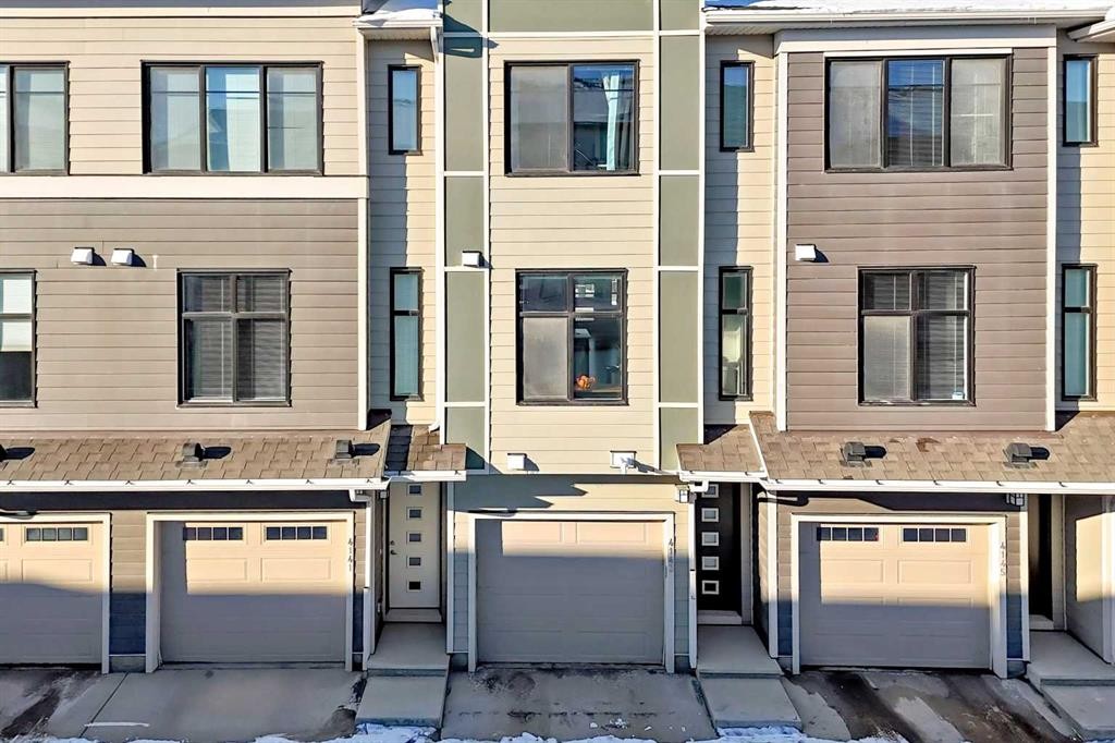 4143 Seton Drive Se, Calgary, AB - Outdoor With Facade