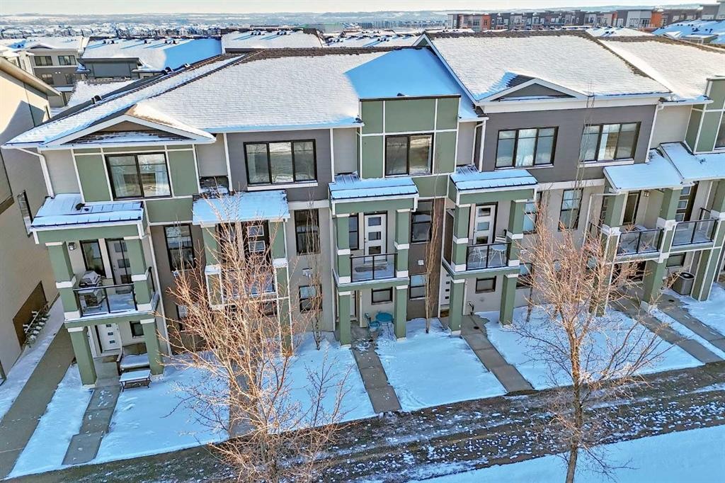 4143 Seton Drive Se, Calgary, AB - Outdoor With Facade