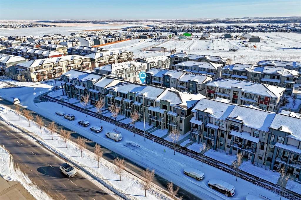 4143 Seton Drive Se, Calgary, AB - Outdoor With View