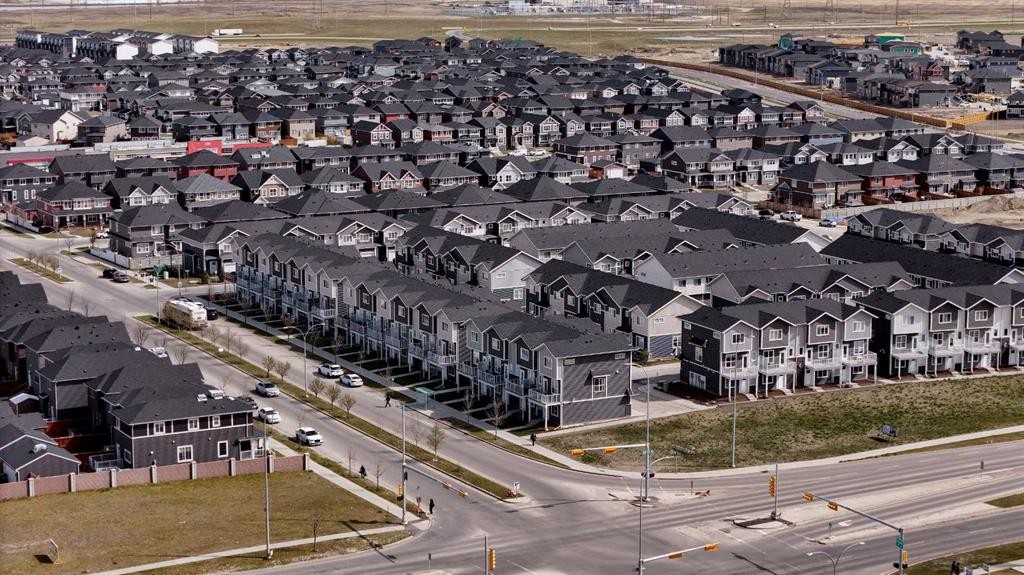 28 Redstone Boulevard Ne, Calgary, AB - Outdoor With View