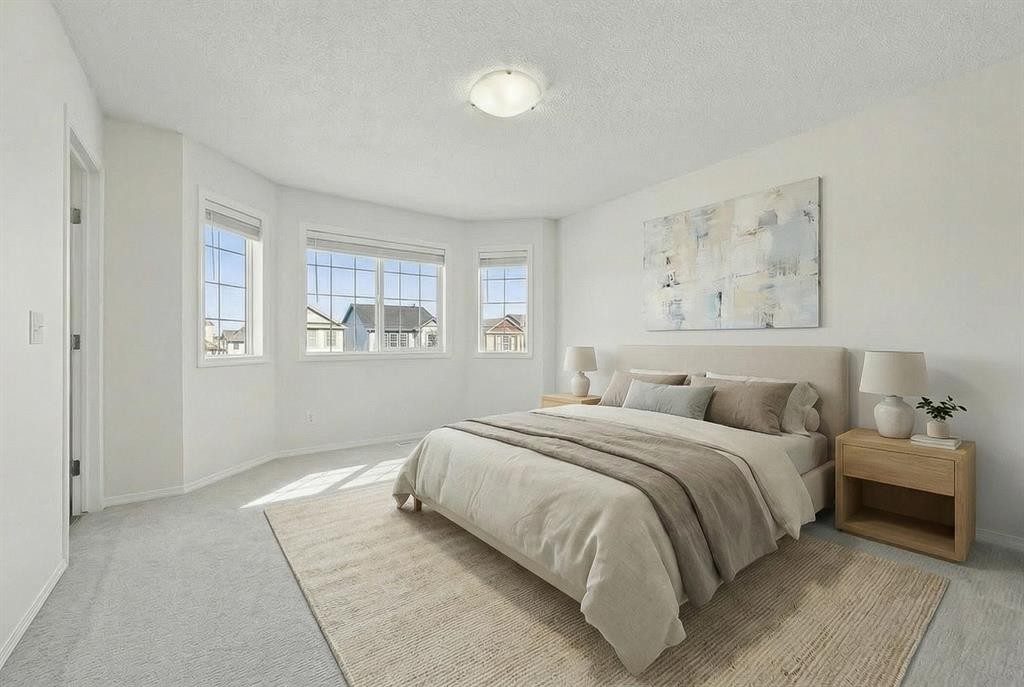 641 Evermeadow Road Sw, Calgary, AB - Indoor Photo Showing Bedroom
