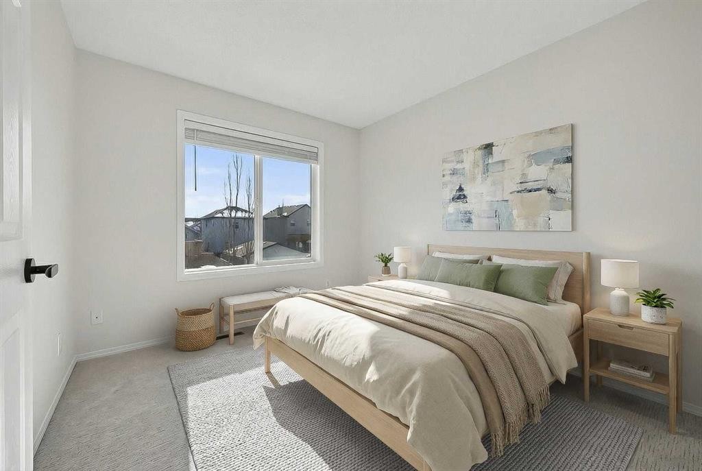 641 Evermeadow Road Sw, Calgary, AB - Indoor Photo Showing Bedroom