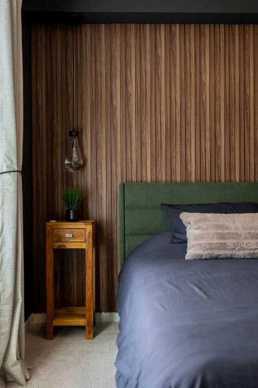 403-474 Seton Circle Se, Calgary, AB - Indoor Photo Showing Bedroom