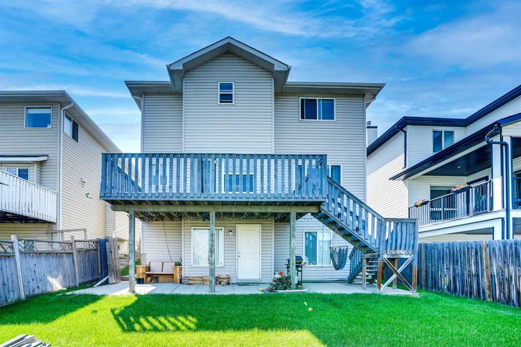 69 Coral Springs Park Ne, Calgary, AB - Outdoor With Deck Patio Veranda