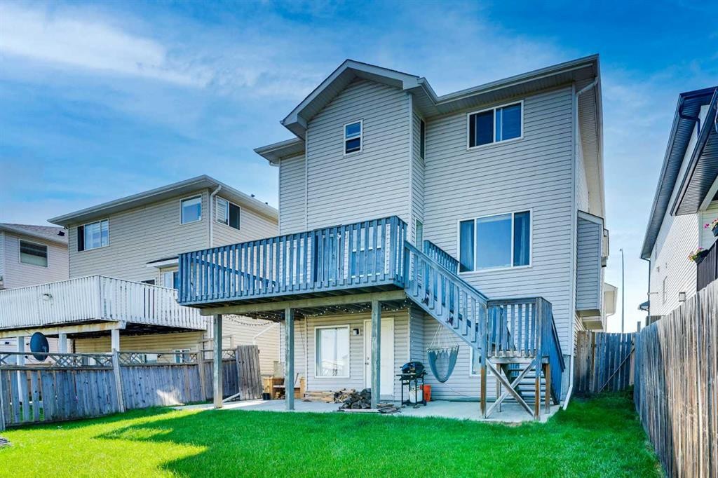 69 Coral Springs Park Ne, Calgary, AB - Outdoor With Deck Patio Veranda