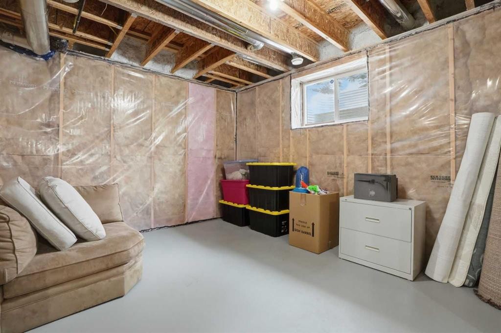 95 Cranarch Circle Se, Calgary, AB - Indoor Photo Showing Basement