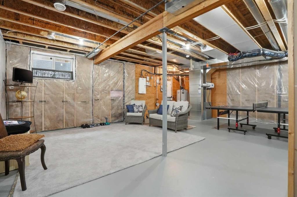 95 Cranarch Circle Se, Calgary, AB - Indoor Photo Showing Basement