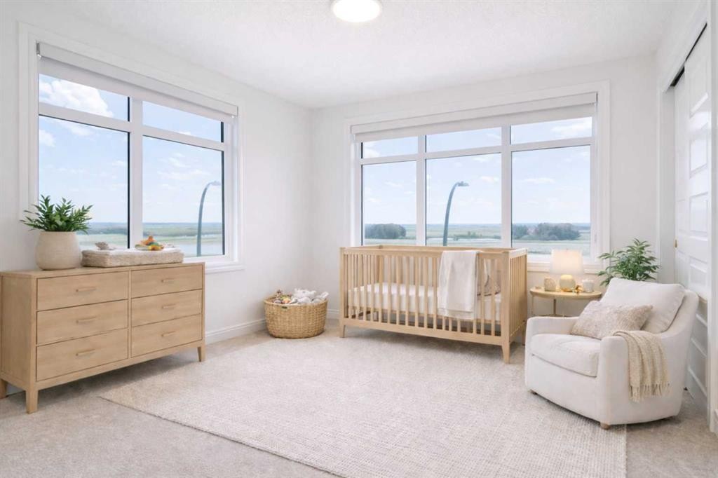 209-414 Seton Passage Se, Calgary, AB - Indoor Photo Showing Bedroom