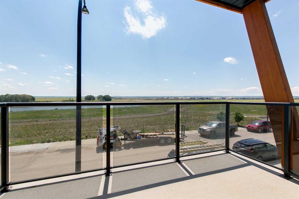 209-414 Seton Passage Se, Calgary, AB - Outdoor With Balcony With View