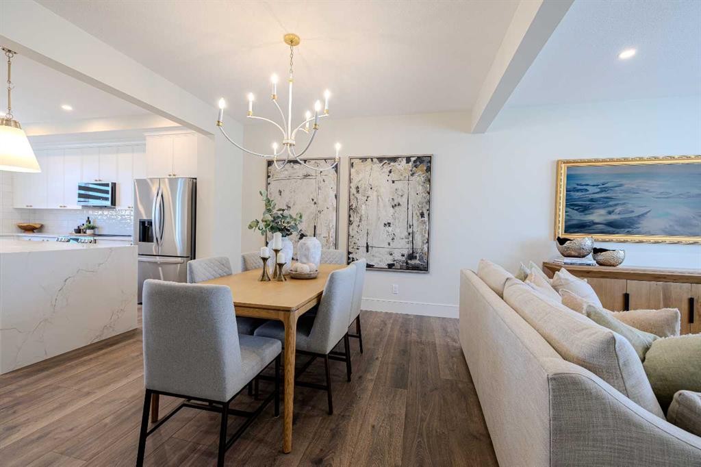 14 Tillotson Downs, Okotoks, AB - Indoor Photo Showing Dining Room