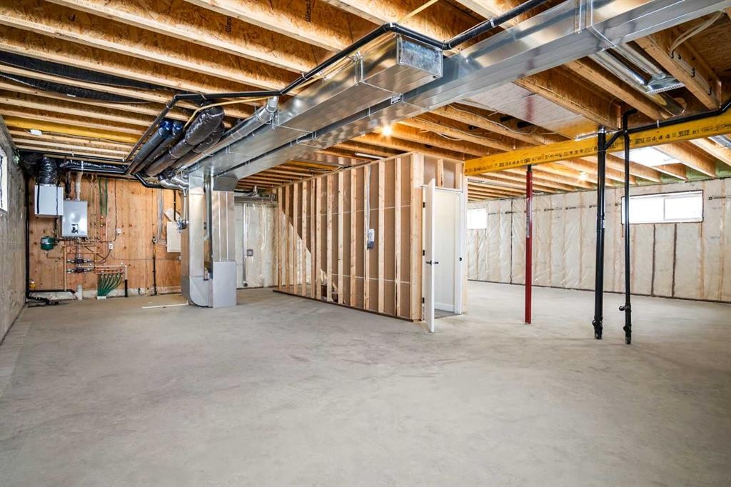 3442 Victory Way, Olds, AB - Indoor Photo Showing Basement