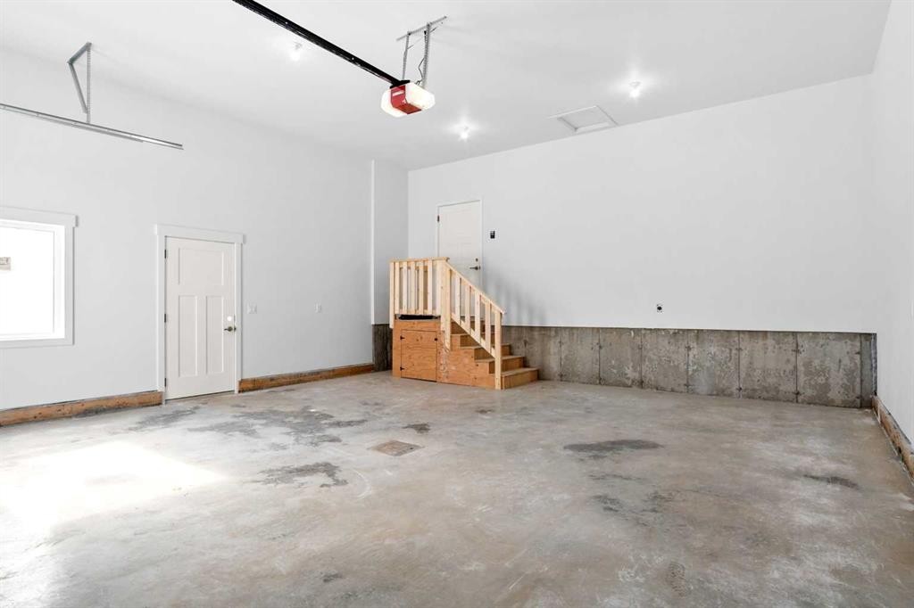 3442 Victory Way, Olds, AB - Indoor Photo Showing Garage