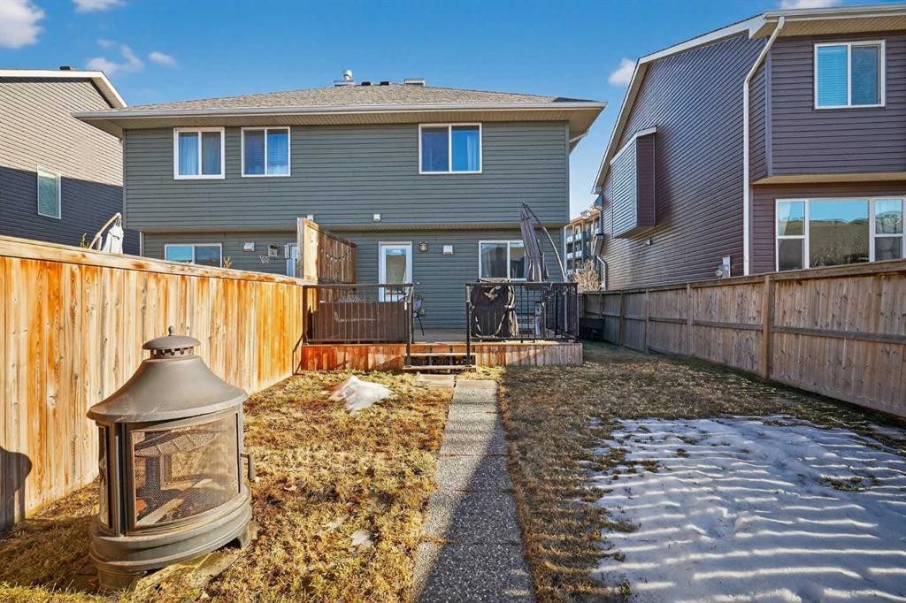 61 Auburn Meadows View Se, Calgary, AB - Outdoor With Deck Patio Veranda