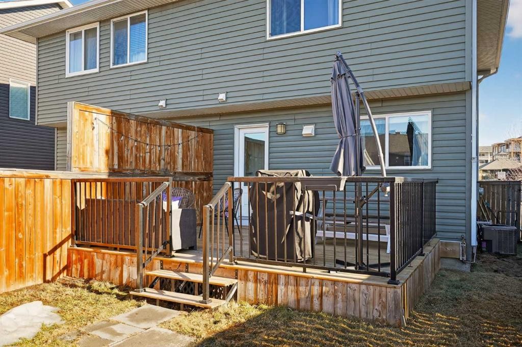 61 Auburn Meadows View Se, Calgary, AB - Outdoor With Deck Patio Veranda With Exterior