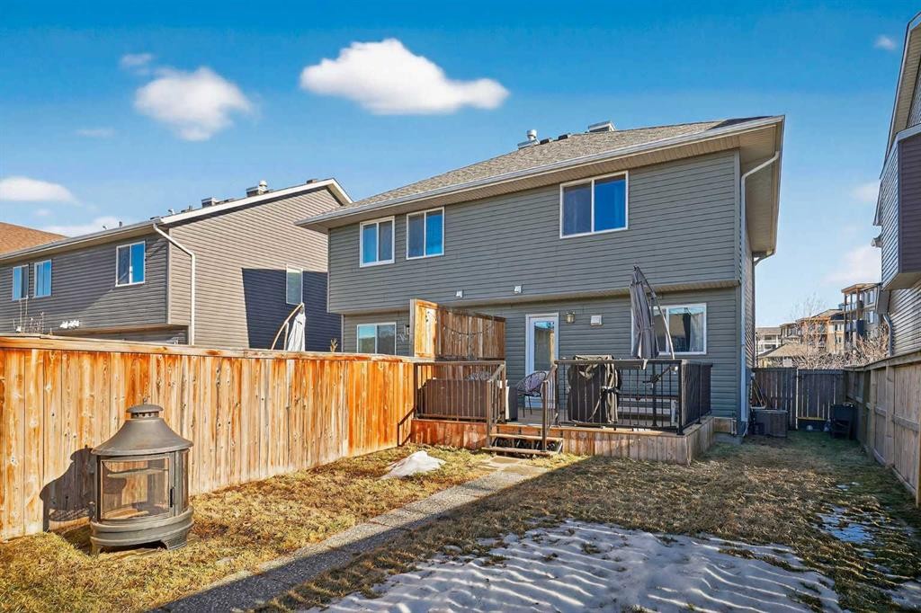 61 Auburn Meadows View Se, Calgary, AB - Outdoor With Deck Patio Veranda