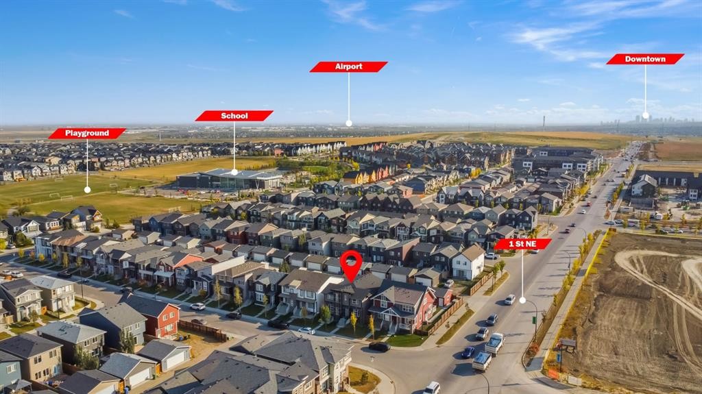 117 Howse Lane Ne, Calgary, AB - Outdoor With View