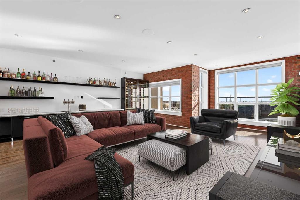 606 Aspen Meadows Hill Sw, Calgary, AB - Indoor Photo Showing Living Room