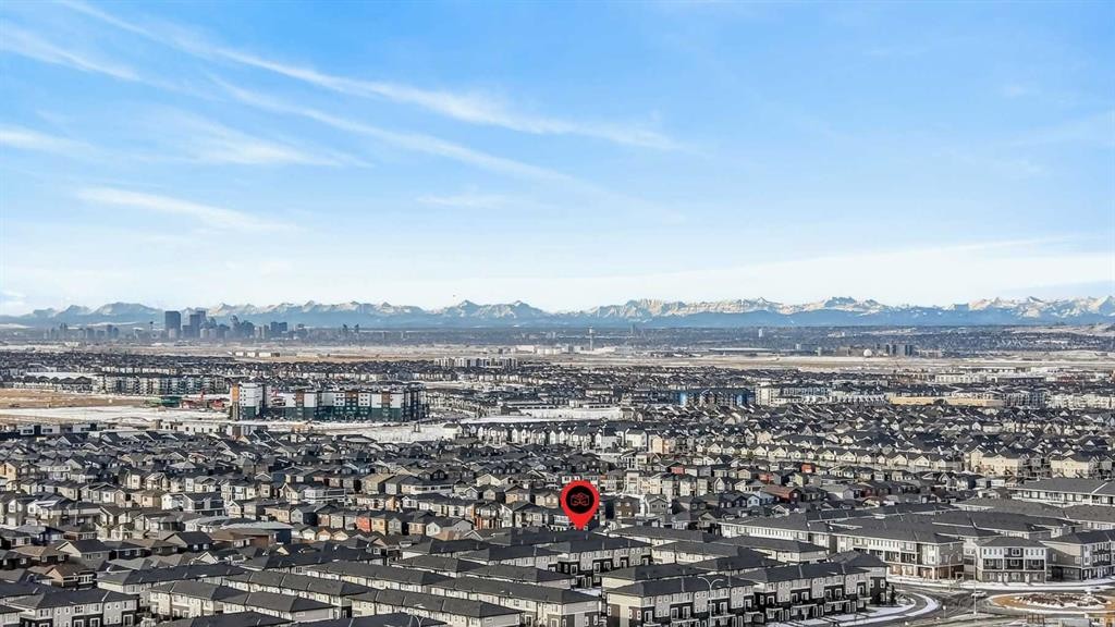 4 Cornerstone Manor Ne, Calgary, AB - Outdoor With View