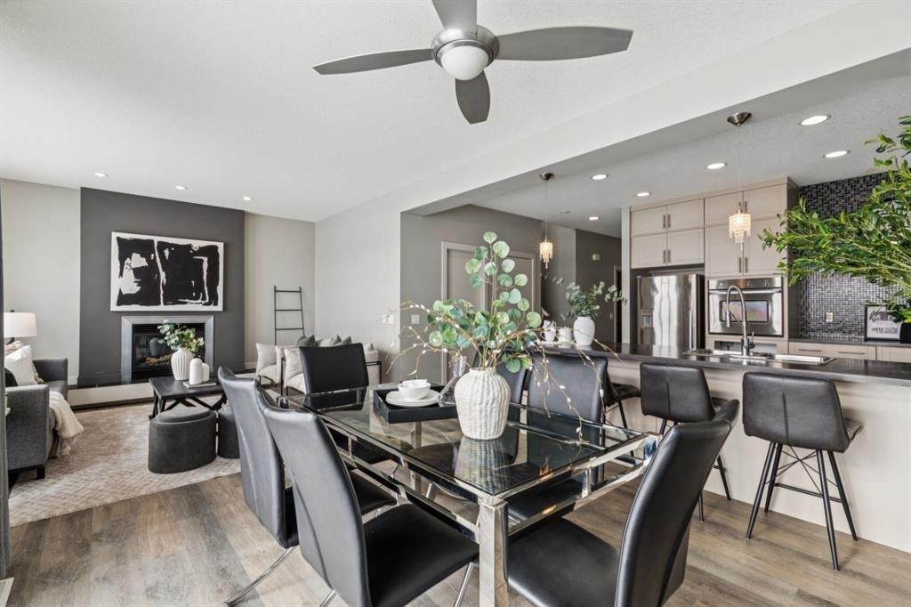 63 Copperstone Drive Se, Calgary, AB - Indoor Photo Showing Dining Room