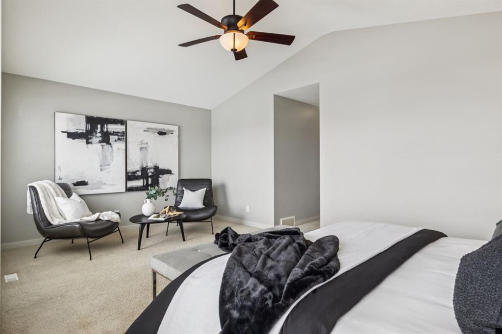 63 Copperstone Drive Se, Calgary, AB - Indoor Photo Showing Bedroom