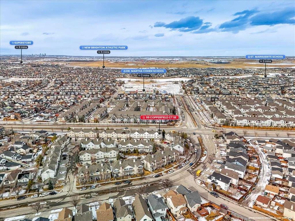 99 Copperfield Court Se, Calgary, AB - Outdoor With View