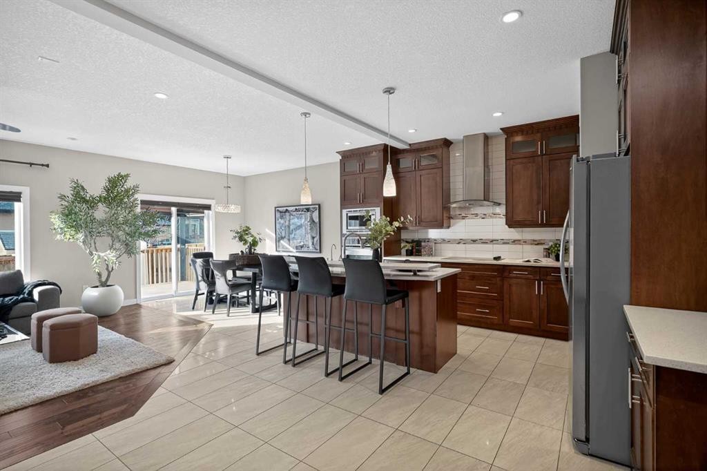 26 Sage Meadows Way Nw, Calgary, AB - Indoor Photo Showing Kitchen With Upgraded Kitchen
