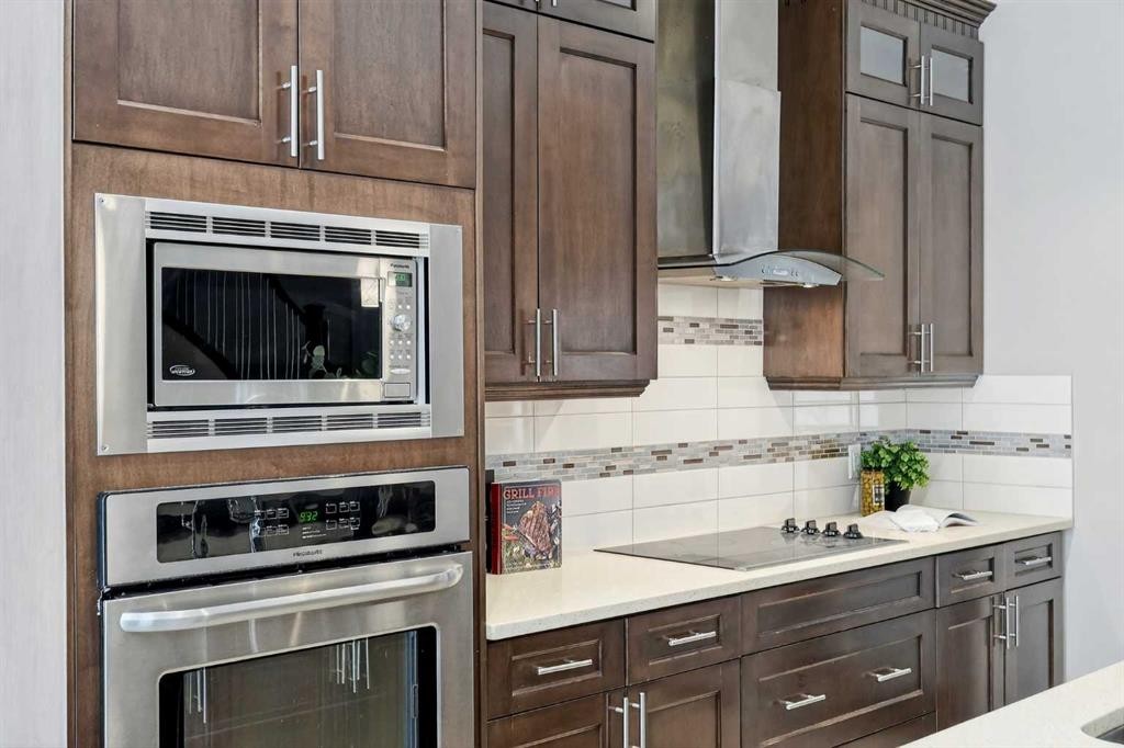 26 Sage Meadows Way Nw, Calgary, AB - Indoor Photo Showing Kitchen With Upgraded Kitchen
